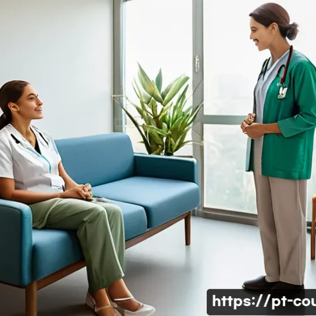 상담심리사 수련 과정 경험담 - A warm, inviting clinical therapy room in a Brazilian urban setting, featuring a young female psycho...