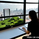 상담심리사 관련 최신 연구 동향 - Photorealistic contemporary counseling psychology research lab in São Paulo, Brazil, diverse team of...