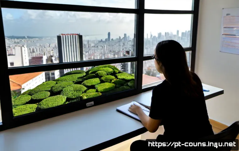 상담심리사 관련 최신 연구 동향 - Photorealistic contemporary counseling psychology research lab in São Paulo, Brazil, diverse team of...